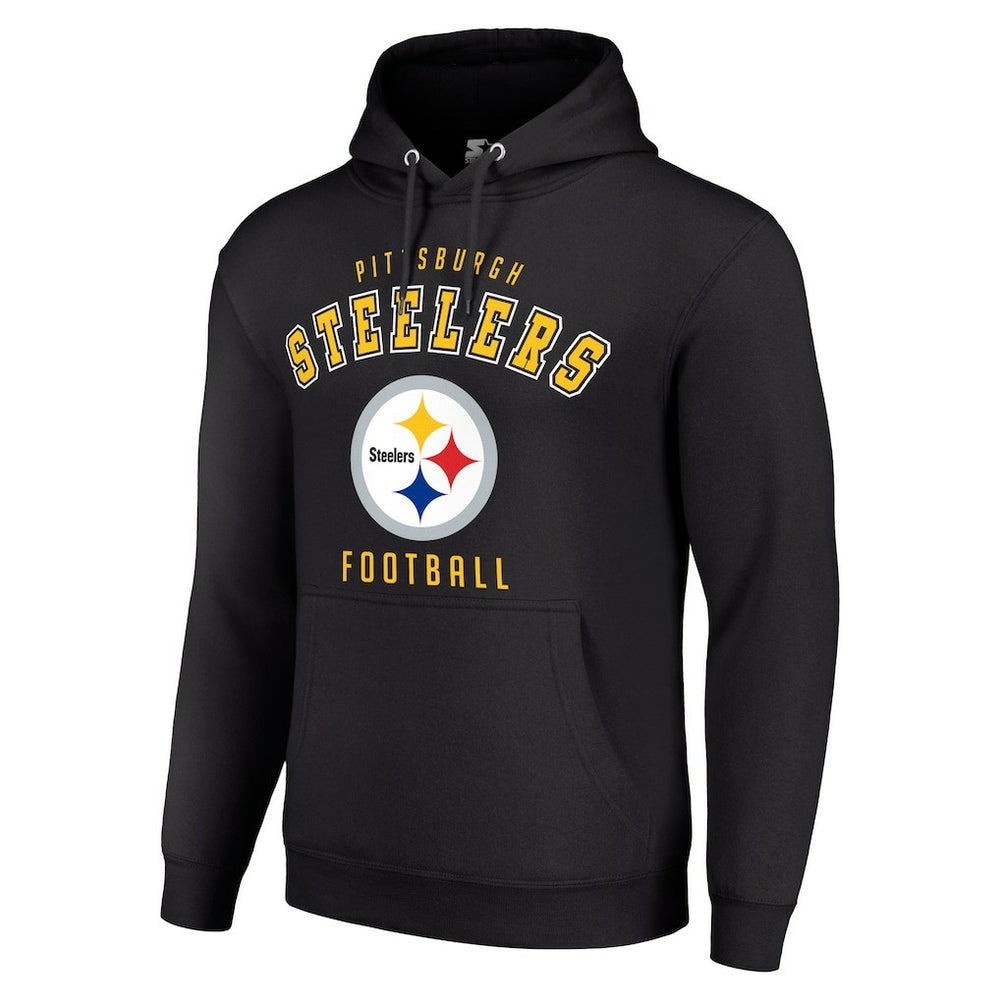 Starter Unisex Logo Pullover Hoodie - Pittsburgh Steelers Hoodies