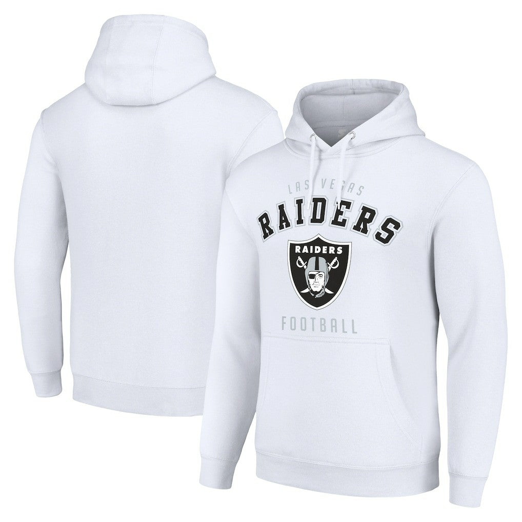 Starter Unisex Logo Pullover Hoodie - Las Vegas Raiders Hoodies