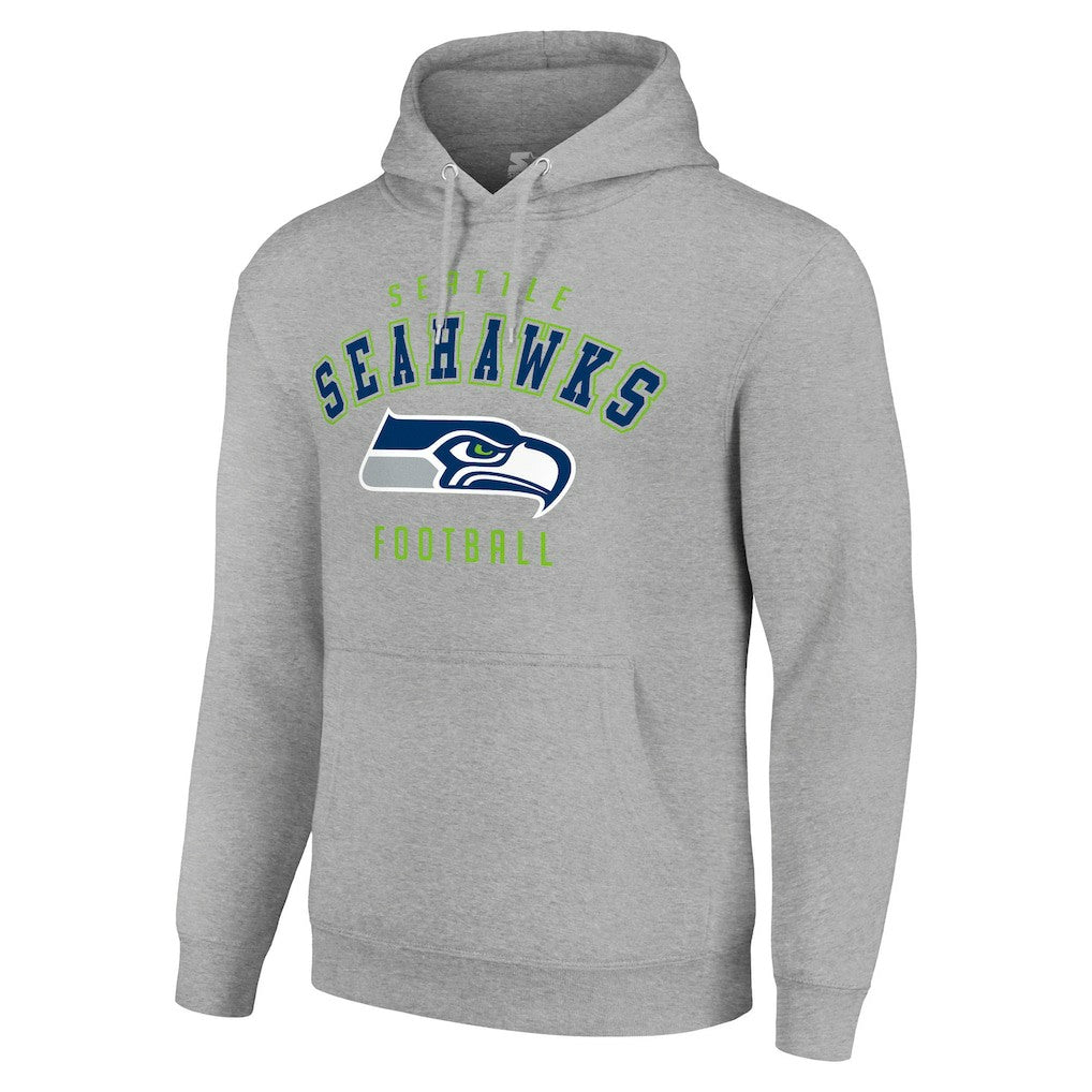 Starter Unisex Logo Pullover Hoodie - Seattle Seahawks Hoodies