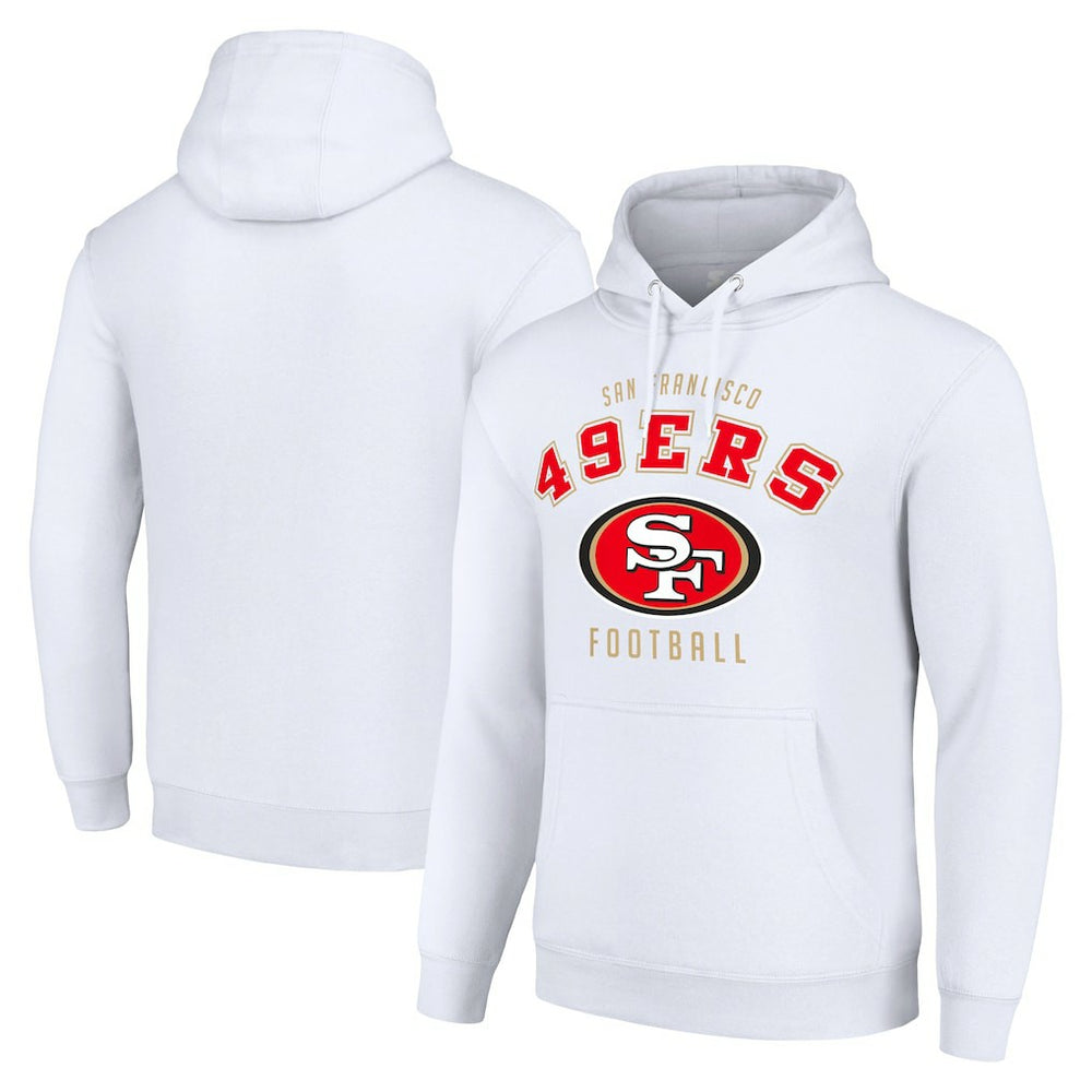Starter Unisex Logo Pullover Hoodie - San Francisco 49ers Hoodies