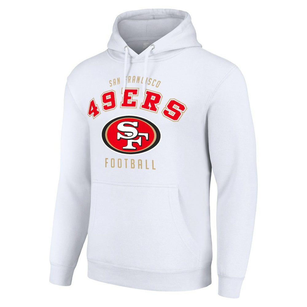 Starter Unisex Logo Pullover Hoodie - San Francisco 49ers Hoodies