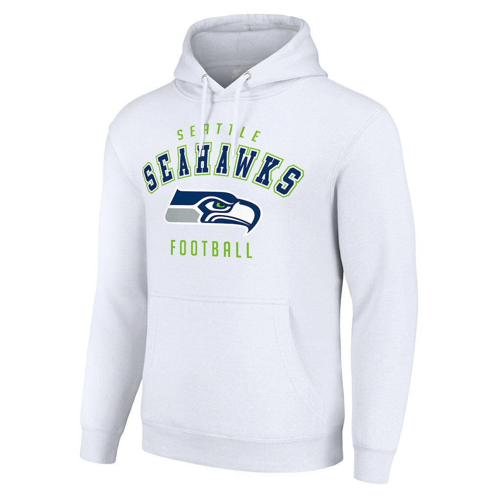 Starter Unisex Logo Pullover Hoodie - Seattle Seahawks Hoodies