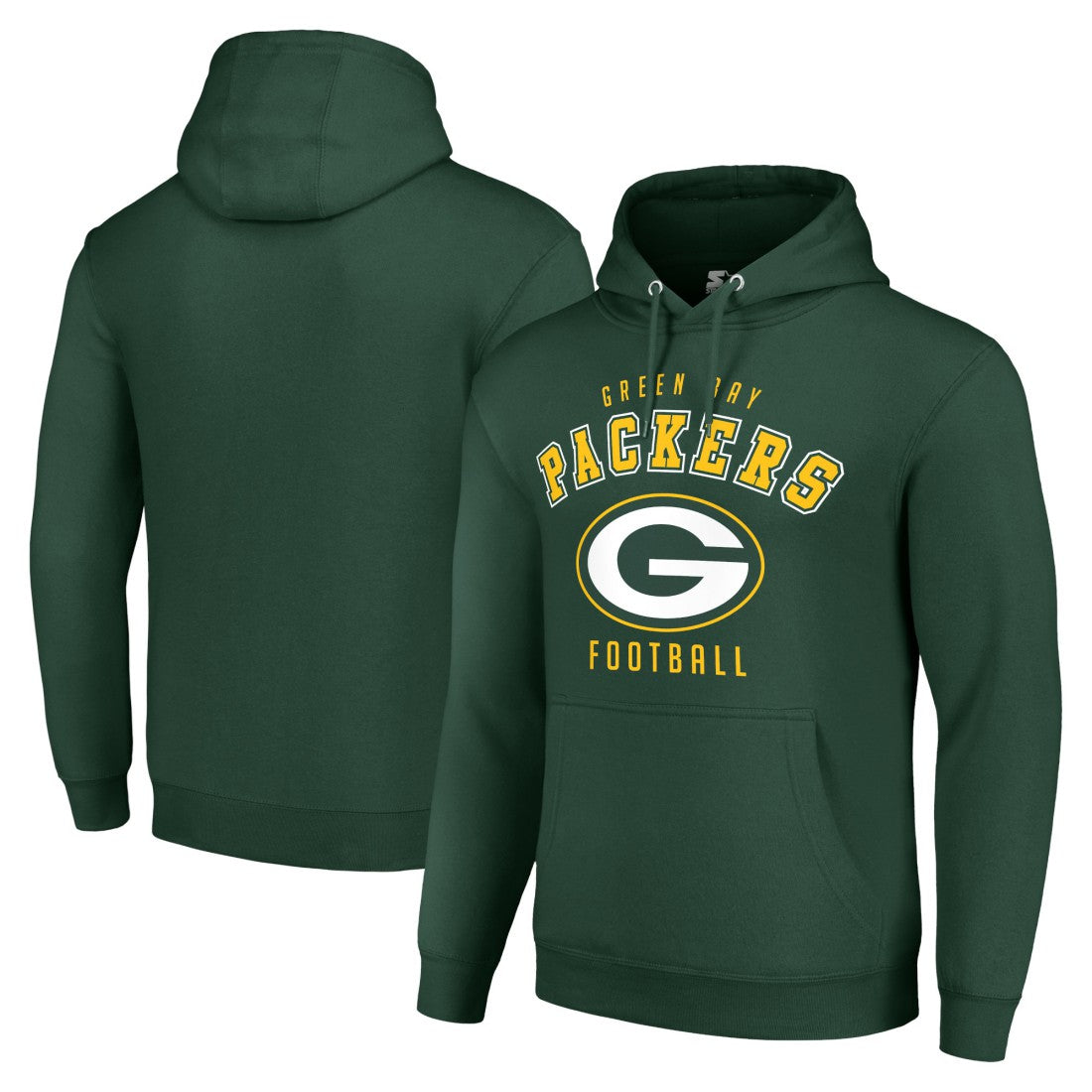 Starter Unisex Logo Pullover Hoodie - Green Bay Packers Hoodies
