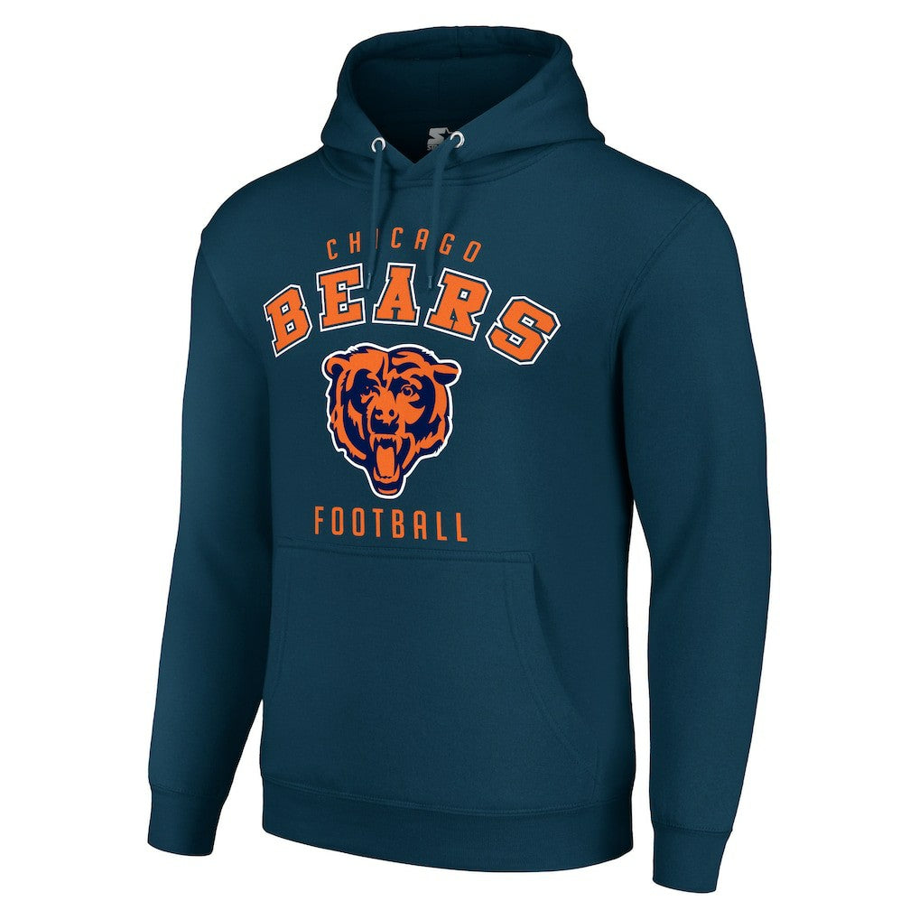 Starter Unisex Logo Pullover Hoodie - Chicago Bears Hoodies
