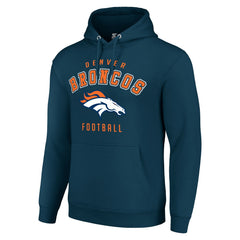 Starter Unisex Logo Pullover Hoodie - Denver Broncos Hoodies