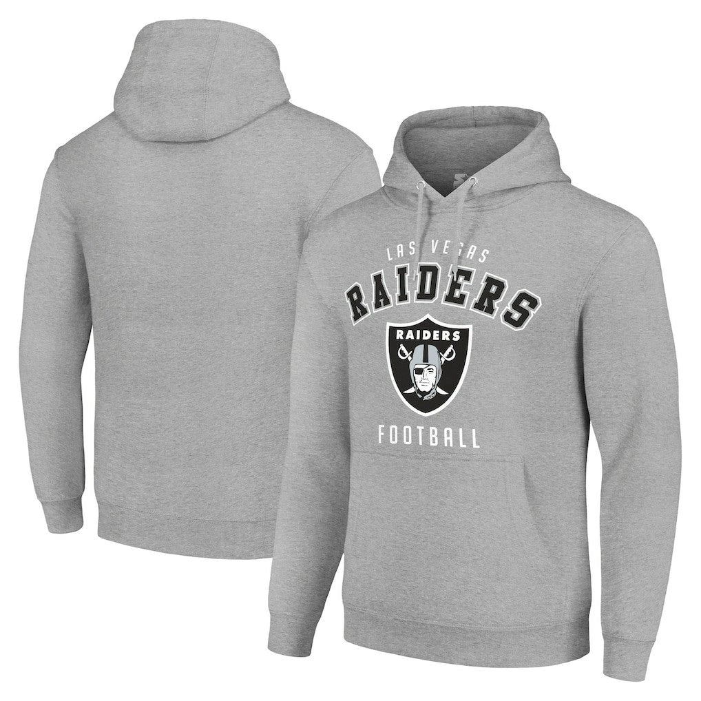 Starter Unisex Logo Pullover Hoodie - Las Vegas Raiders Hoodies