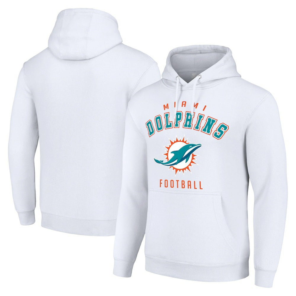 Starter Unisex Logo Pullover Hoodie - Miami Dolphins Hoodies