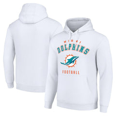 Starter Unisex Logo Pullover Hoodie - Miami Dolphins Hoodies