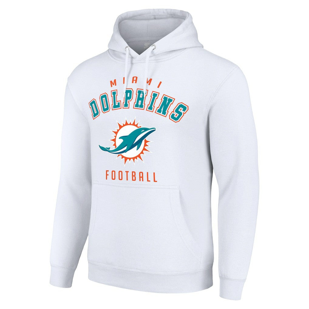Starter Unisex Logo Pullover Hoodie - Miami Dolphins Hoodies