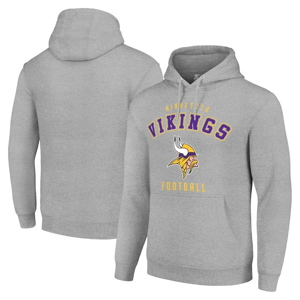 Starter Unisex Logo Pullover Hoodie - Minnesota Vikings Hoodies