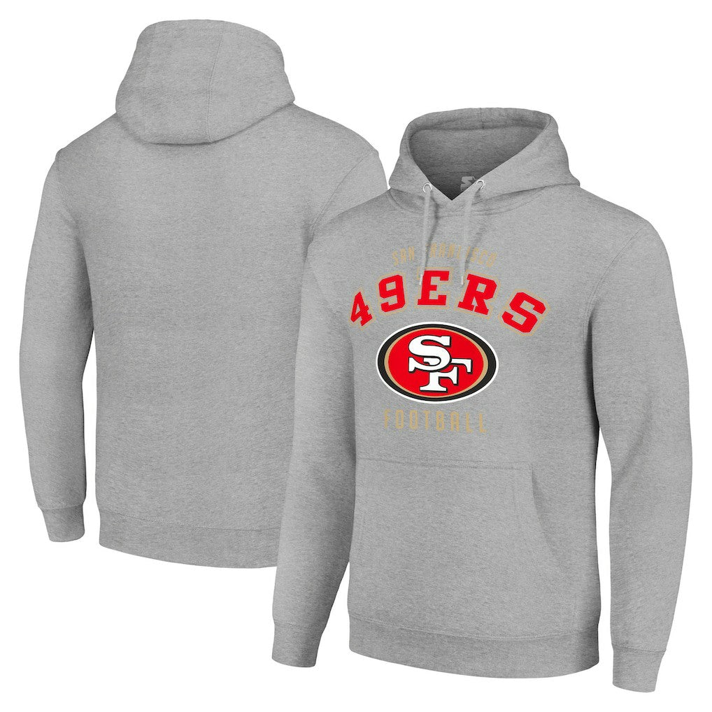 Starter Unisex Logo Pullover Hoodie - San Francisco 49ers Hoodies