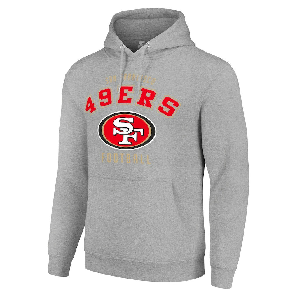 Starter Unisex Logo Pullover Hoodie - San Francisco 49ers Hoodies