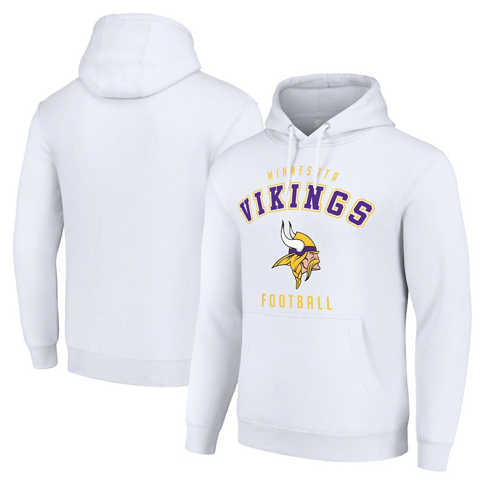 Starter Unisex Logo Pullover Hoodie - Minnesota Vikings Hoodies