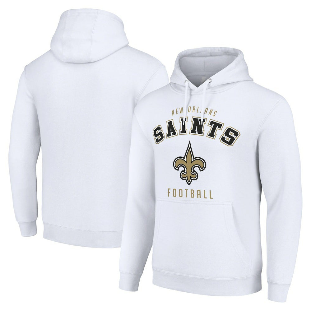 Starter Unisex Logo Pullover Hoodie - New Orleans Saints Hoodies
