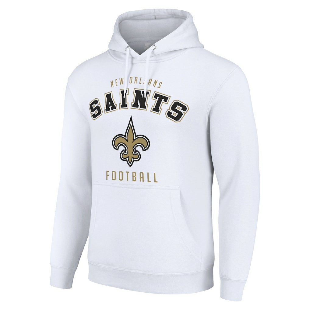 Starter Unisex Logo Pullover Hoodie - New Orleans Saints Hoodies