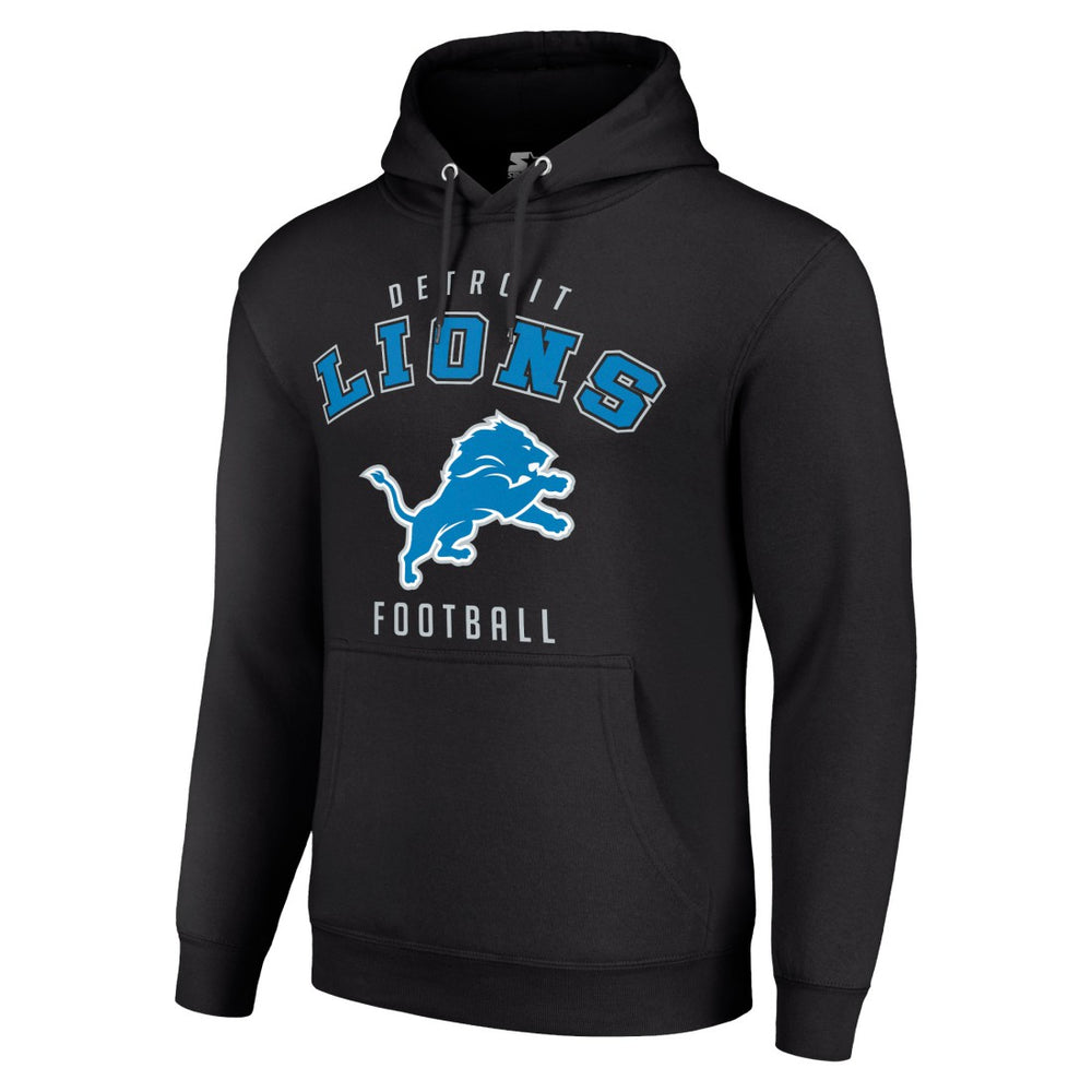 Starter Unisex Logo Pullover Hoodie - Detroit Lions Hoodies