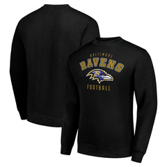 Starter Team Logo Pullover Sweatshirt - Baltimore Ravens Pullover