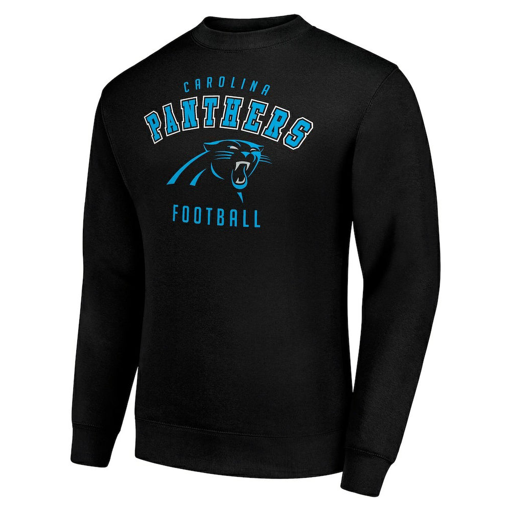 Starter Team Logo Pullover Sweatshirt - Carolina Panthers Pullover