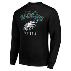 Starter Team Logo Pullover Sweatshirt - Philadelphia Eagles Pullover
