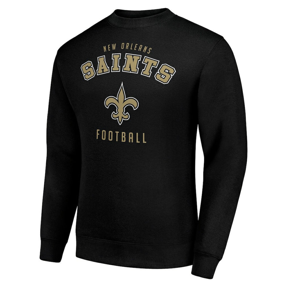 Starter Team Logo Pullover Sweatshirt - New Orleans Saints Pullover
