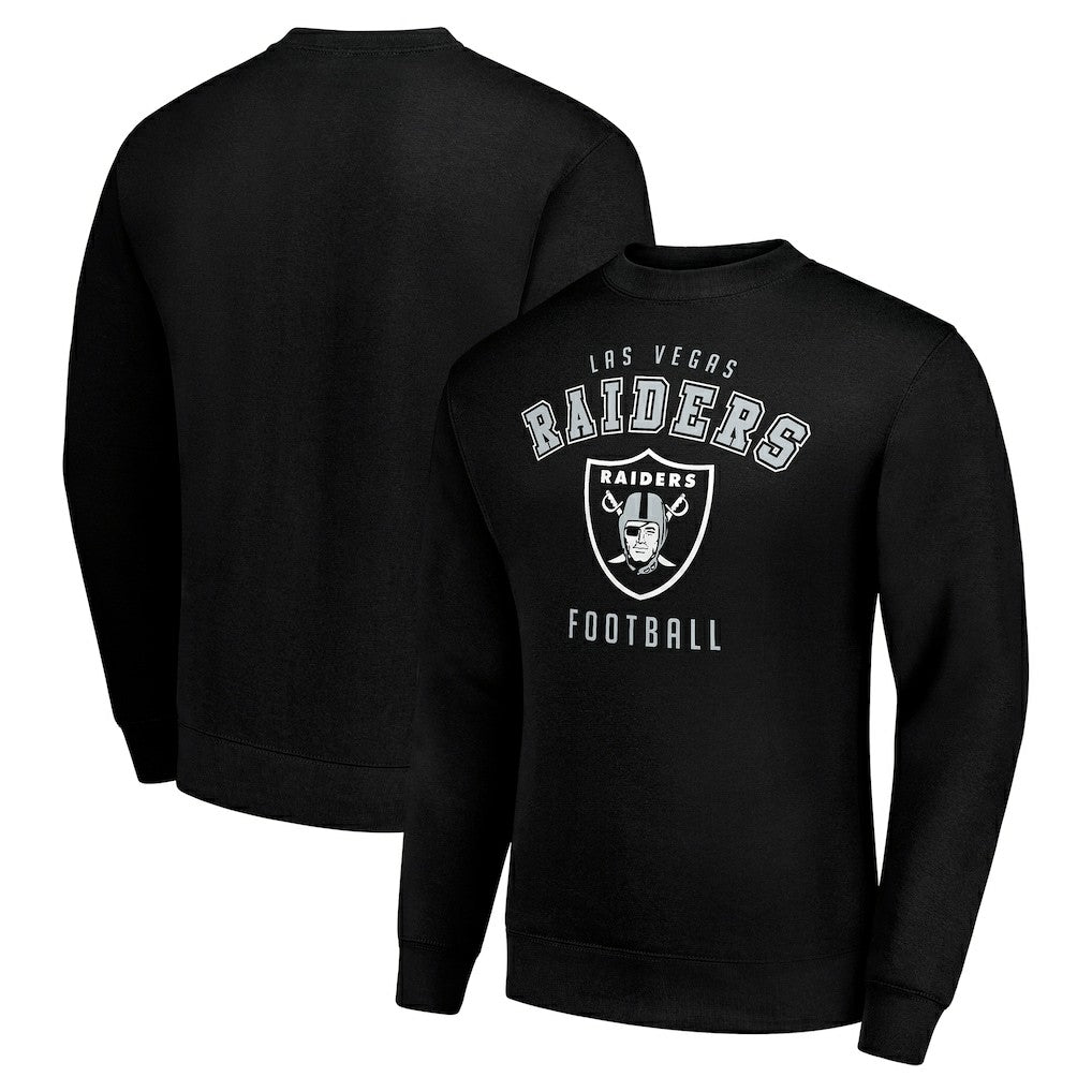 Starter Team Logo Pullover Sweatshirt - Las Vegas Raiders Pullover