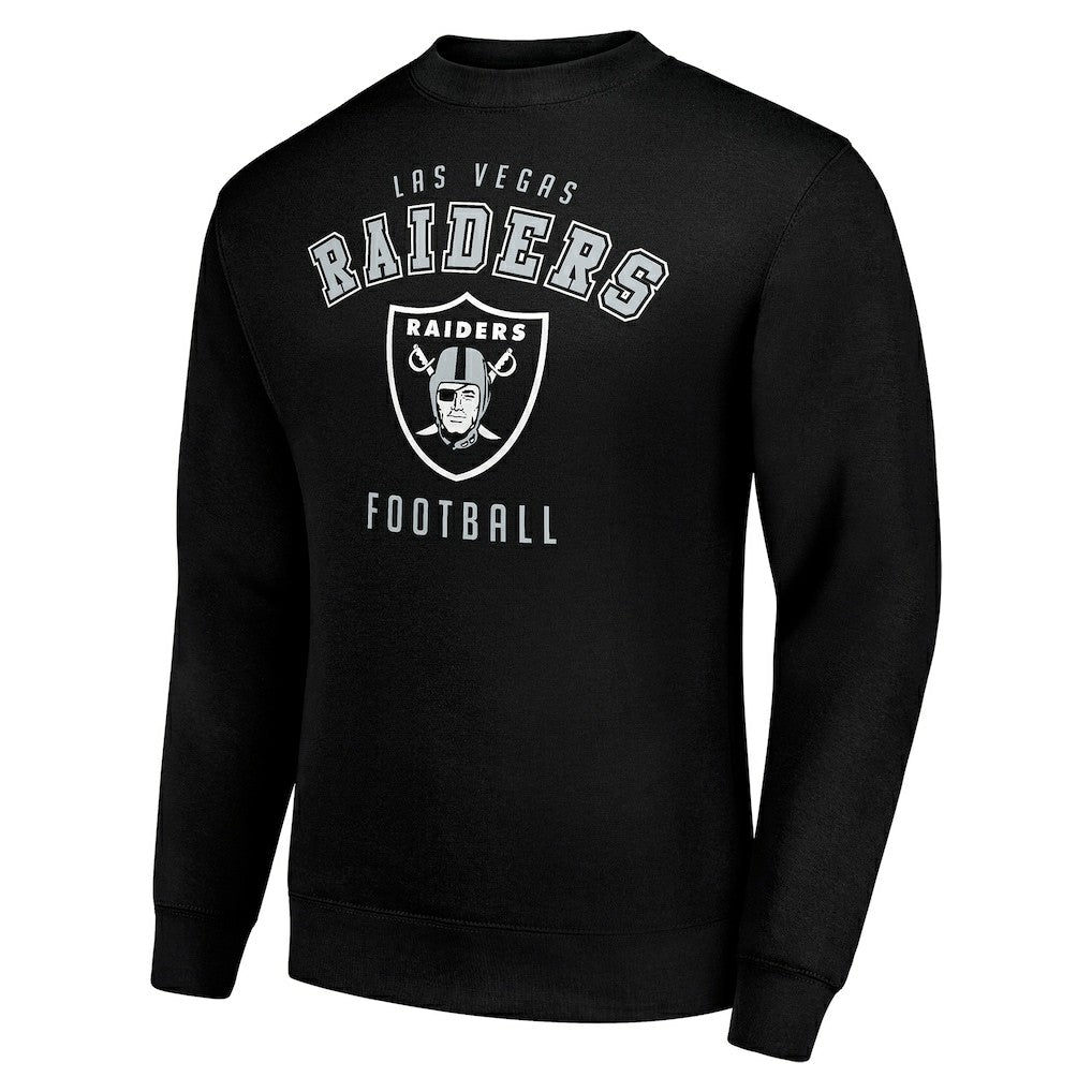 Starter Team Logo Pullover Sweatshirt - Las Vegas Raiders Pullover
