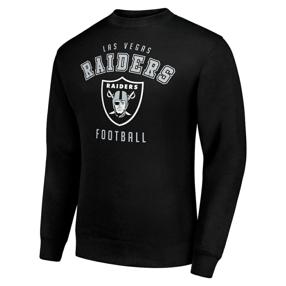 Starter Team Logo Pullover Sweatshirt - Las Vegas Raiders Pullover