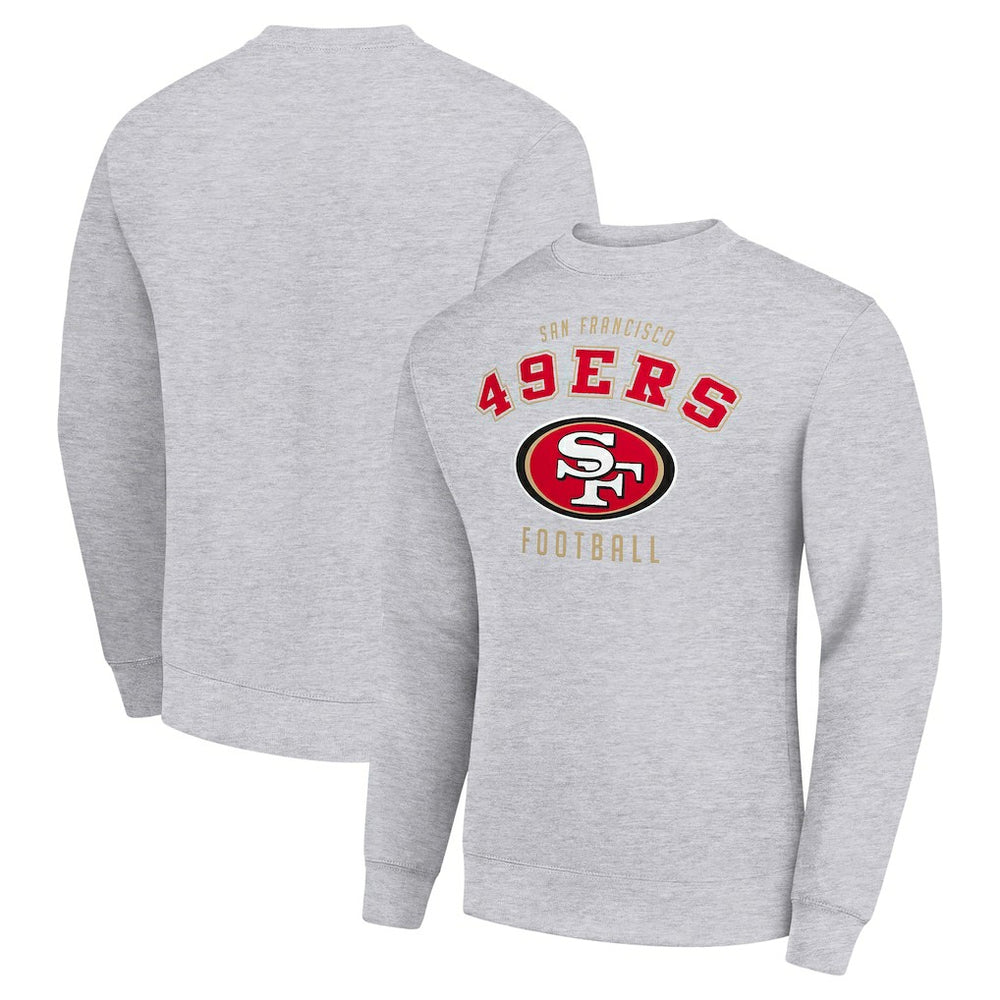 Starter Team Logo Pullover Sweatshirt - San Francisco 49ers Pullover
