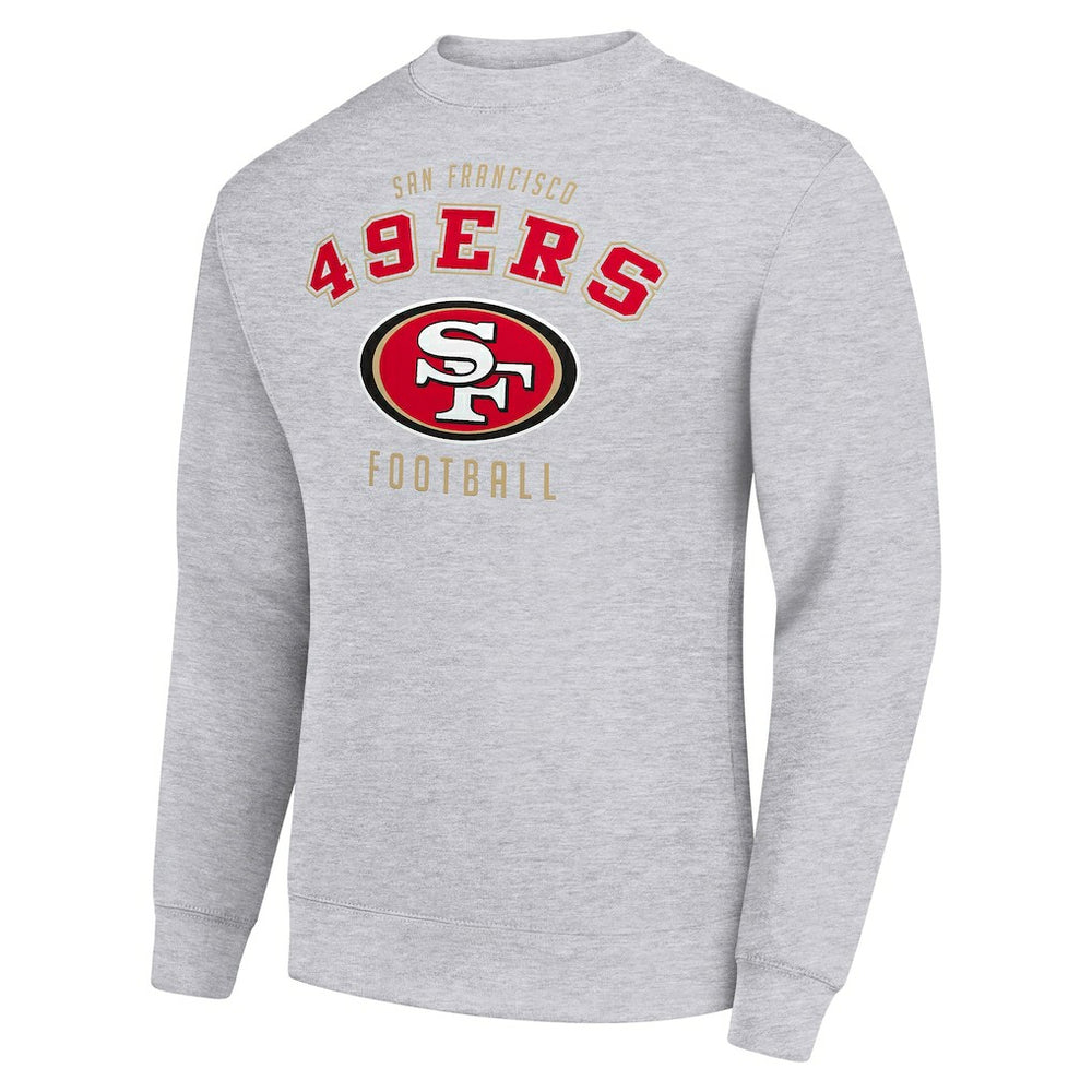Starter Team Logo Pullover Sweatshirt - San Francisco 49ers Pullover