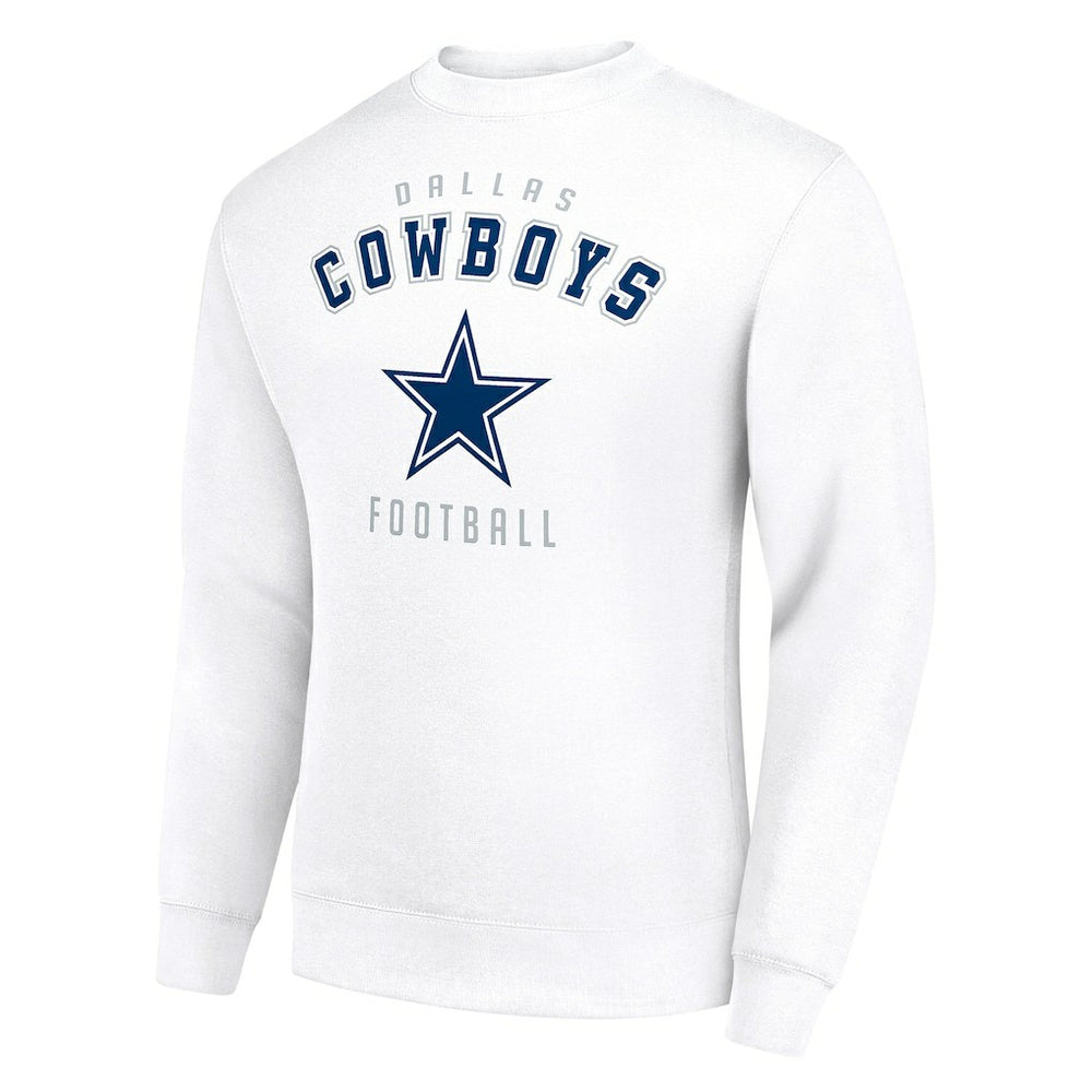 Starter Team Logo Pullover Sweatshirt - Dallas Cowboys Pullover