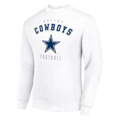 Starter Team Logo Pullover Sweatshirt - Dallas Cowboys Pullover