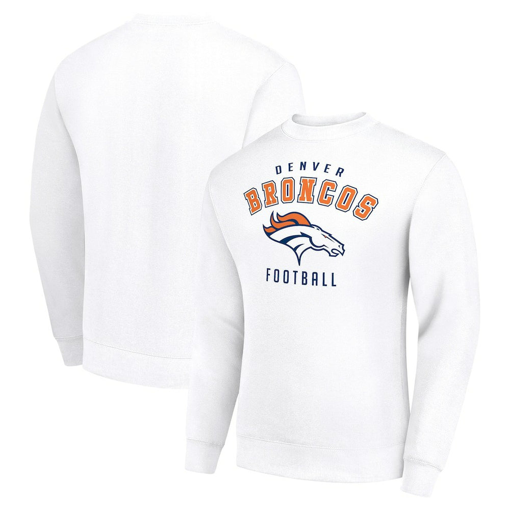 Starter Team Logo Pullover Sweatshirt - Denver Broncos Pullover