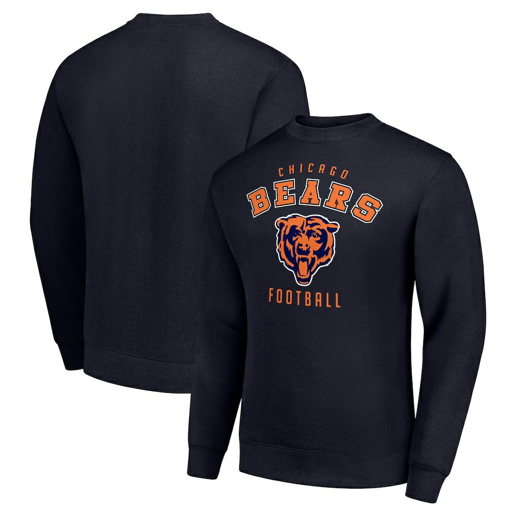 Starter Team Logo Pullover Sweatshirt - Chicago Bears Pullover