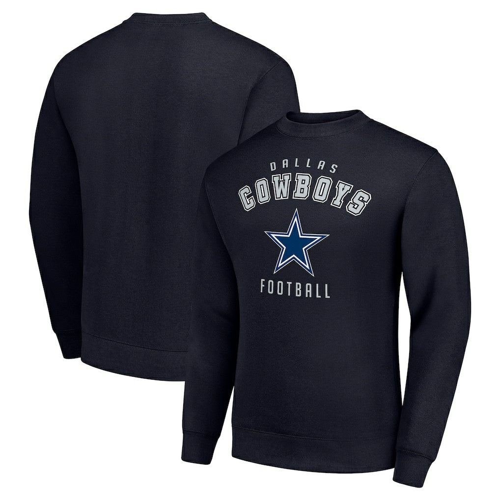 Starter Team Logo Pullover Sweatshirt - Dallas Cowboys Pullover
