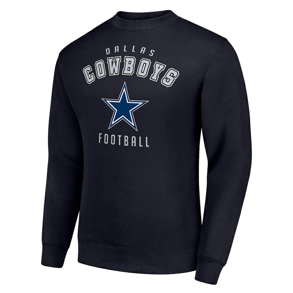 Starter Team Logo Pullover Sweatshirt - Dallas Cowboys Pullover