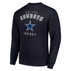 Starter Team Logo Pullover Sweatshirt - Dallas Cowboys Pullover