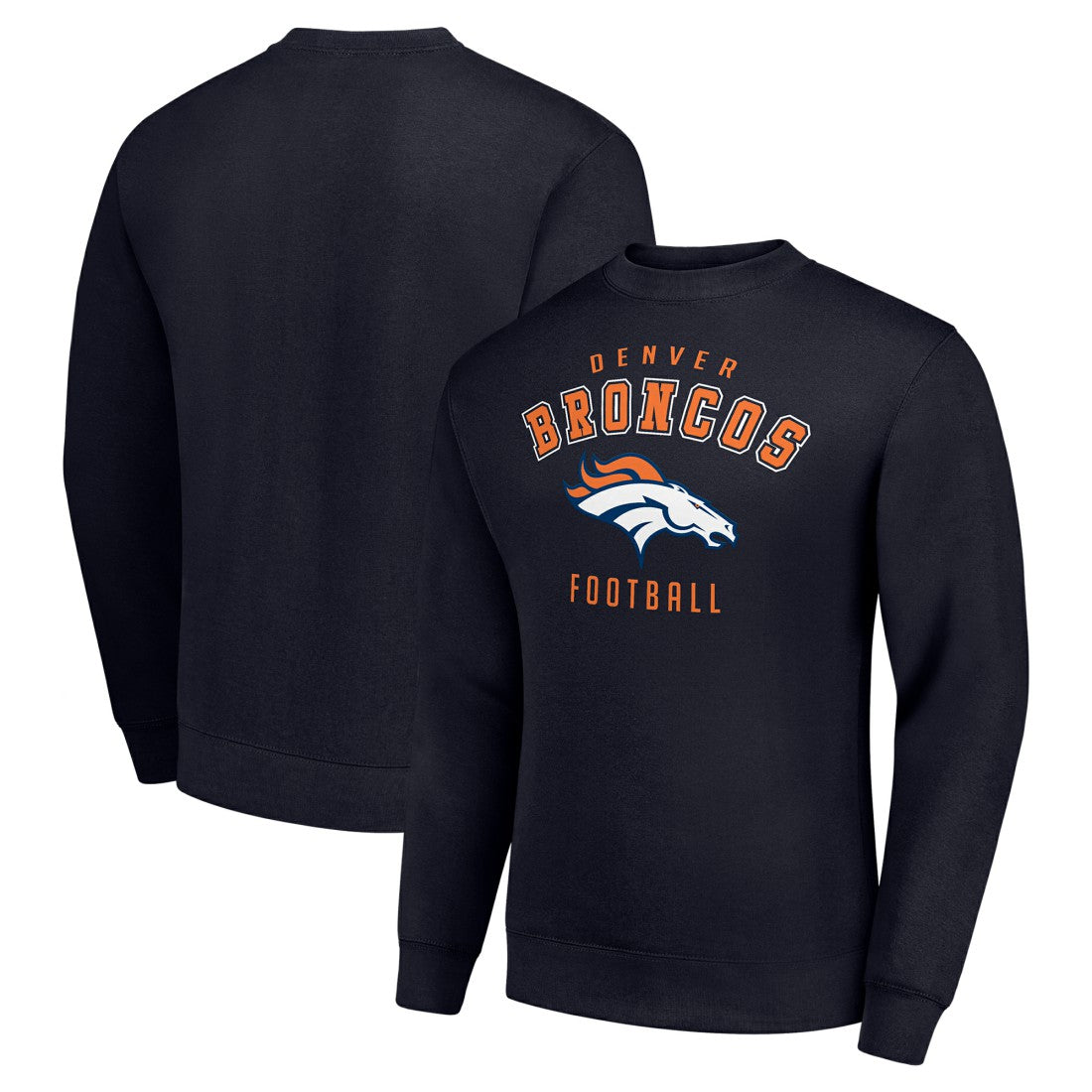 Starter Team Logo Pullover Sweatshirt - Denver Broncos Pullover