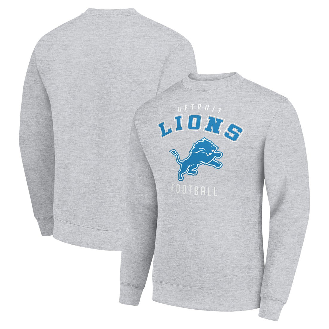 Starter Team Logo Pullover Sweatshirt - Detroit Lions Pullover