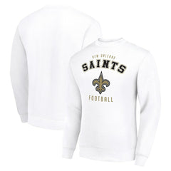 Starter Team Logo Pullover Sweatshirt - New Orleans Saints Pullover