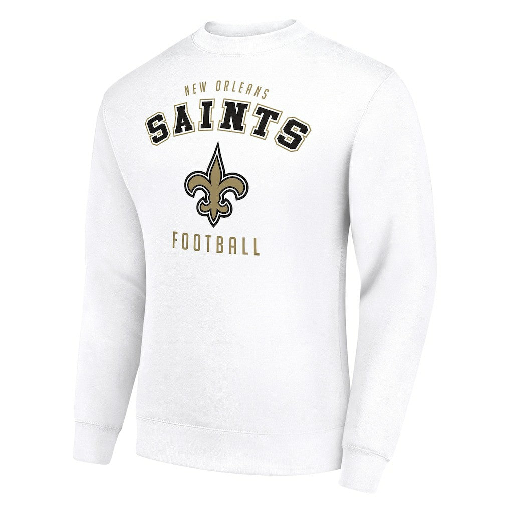 Starter Team Logo Pullover Sweatshirt - New Orleans Saints Pullover