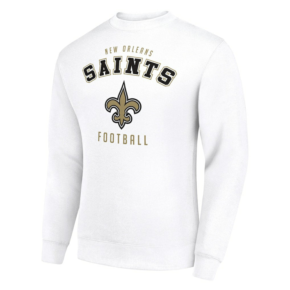 Starter Team Logo Pullover Sweatshirt - New Orleans Saints Pullover