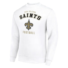 Starter Team Logo Pullover Sweatshirt - New Orleans Saints Pullover