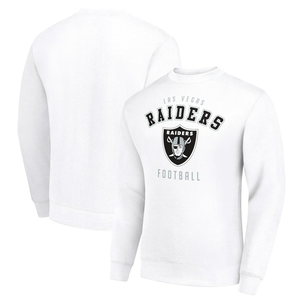 Starter Team Logo Pullover Sweatshirt - Las Vegas Raiders Pullover
