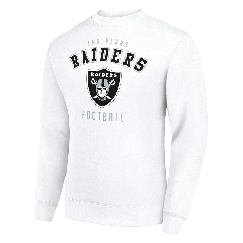 Starter Team Logo Pullover Sweatshirt - Las Vegas Raiders Pullover