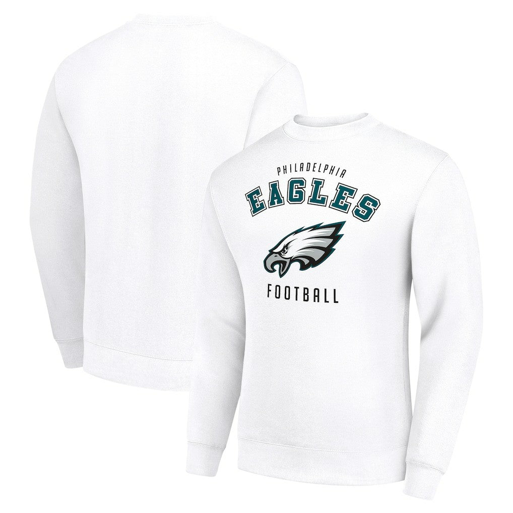 Starter Team Logo Pullover Sweatshirt - Philadelphia Eagles Pullover