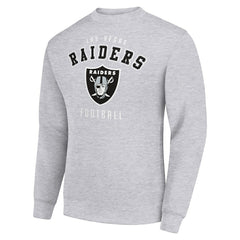 Starter Team Logo Pullover Sweatshirt - Las Vegas Raiders Pullover