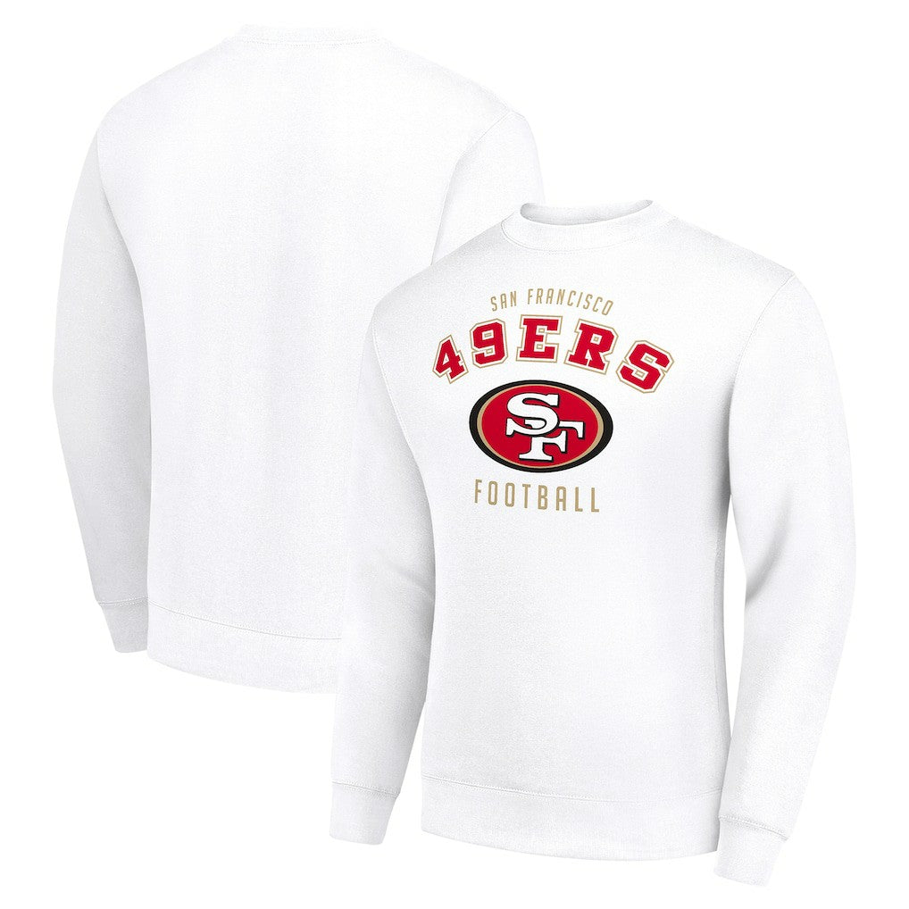 Starter Team Logo Pullover Sweatshirt - San Francisco 49ers Pullover