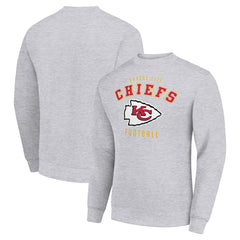 Starter Team Logo Pullover Sweatshirt - Kansas City Chiefs Pullover