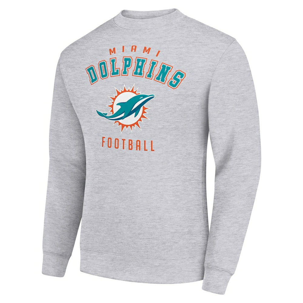 Starter Team Logo Pullover Sweatshirt - Miami Dolphins Pullover