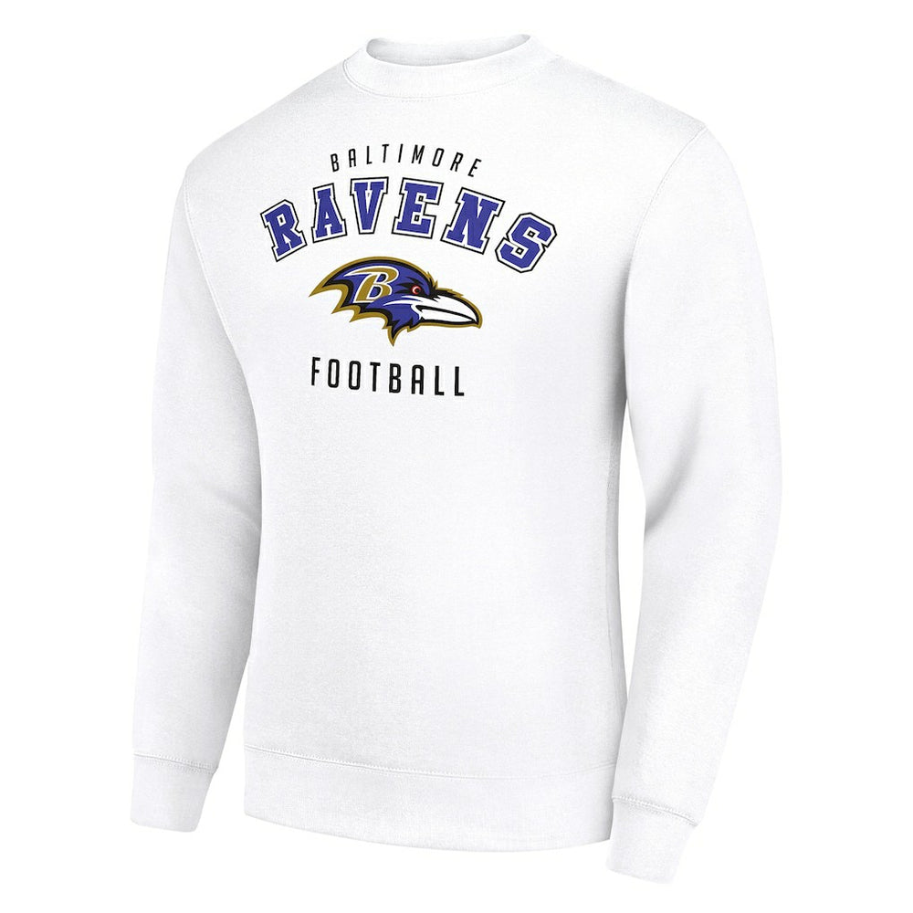 Starter Team Logo Pullover Sweatshirt - Baltimore Ravens Pullover